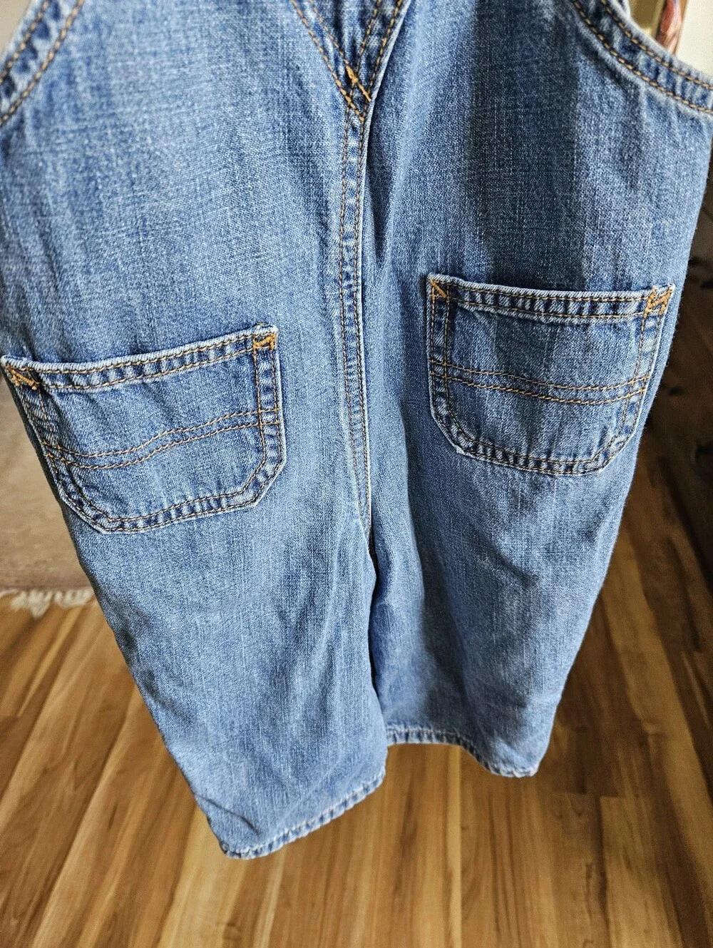 Vintage Overalls With Soft Lining